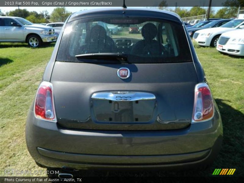 Grigio (Gray) / Grigio/Nero (Gray/Black) 2013 Fiat 500 Pop