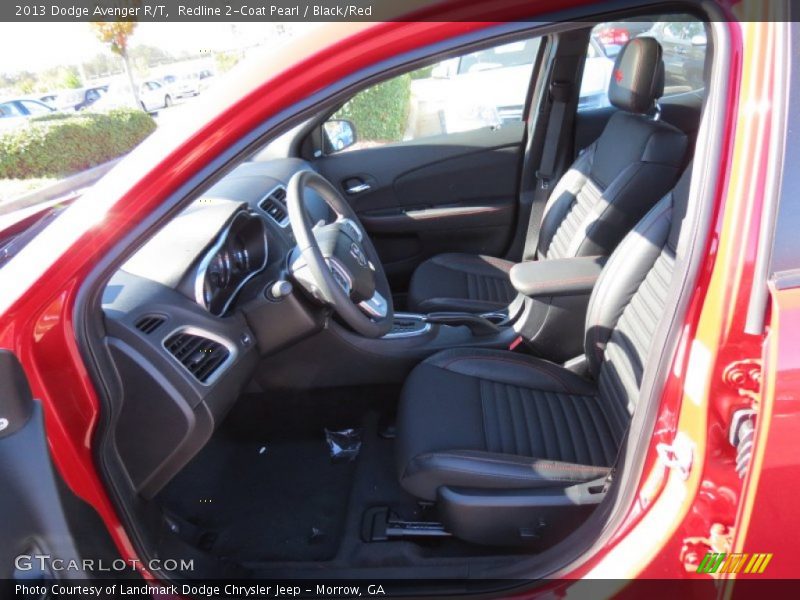 Redline 2-Coat Pearl / Black/Red 2013 Dodge Avenger R/T