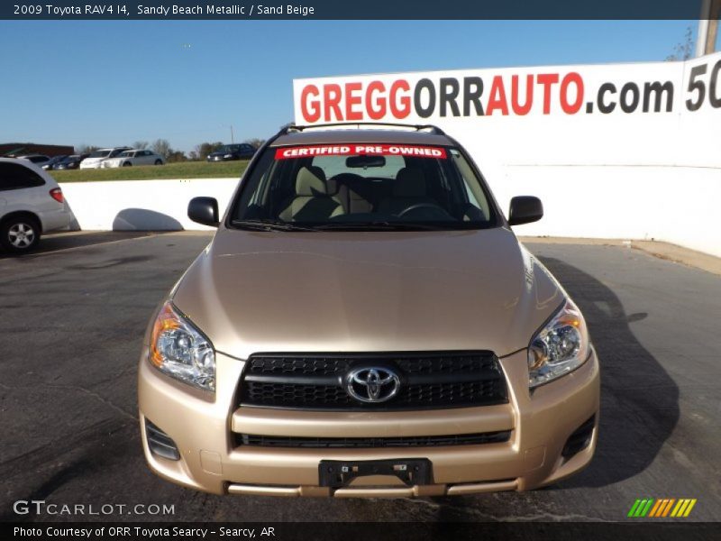 Sandy Beach Metallic / Sand Beige 2009 Toyota RAV4 I4