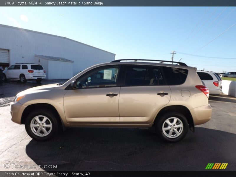 Sandy Beach Metallic / Sand Beige 2009 Toyota RAV4 I4