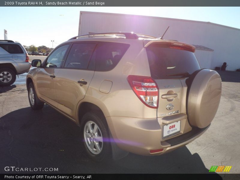Sandy Beach Metallic / Sand Beige 2009 Toyota RAV4 I4