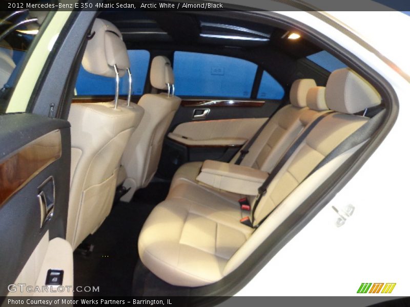 Arctic White / Almond/Black 2012 Mercedes-Benz E 350 4Matic Sedan