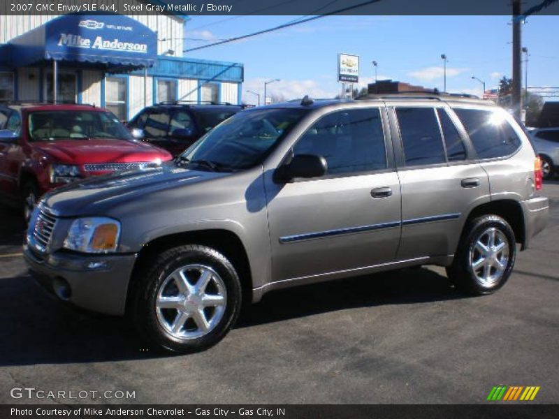 Steel Gray Metallic / Ebony 2007 GMC Envoy SLE 4x4