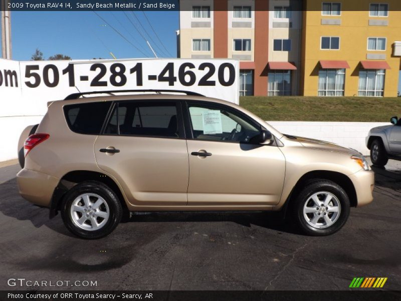 Sandy Beach Metallic / Sand Beige 2009 Toyota RAV4 I4
