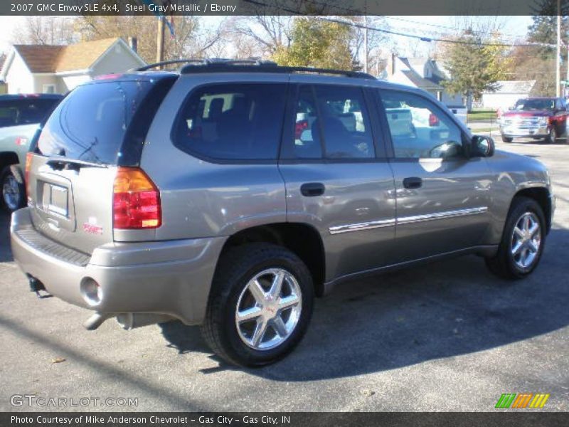 Steel Gray Metallic / Ebony 2007 GMC Envoy SLE 4x4