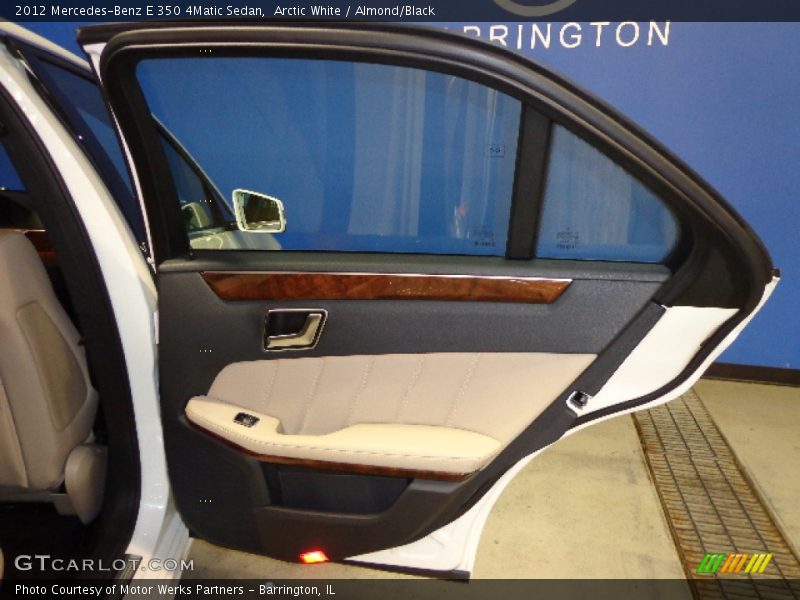 Arctic White / Almond/Black 2012 Mercedes-Benz E 350 4Matic Sedan