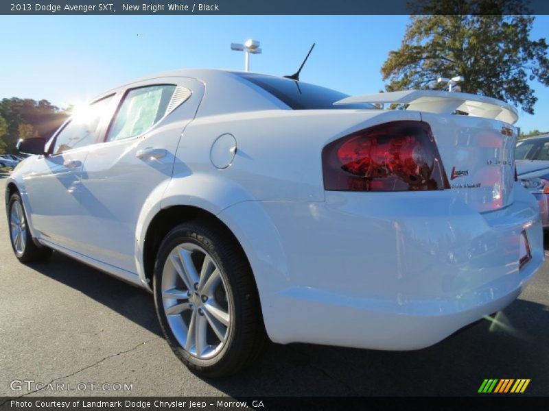 New Bright White / Black 2013 Dodge Avenger SXT