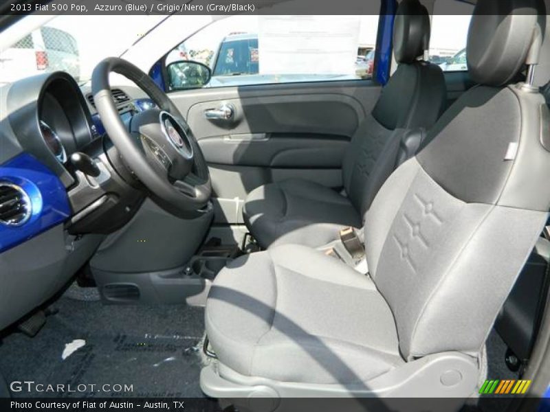 Front Seat of 2013 500 Pop
