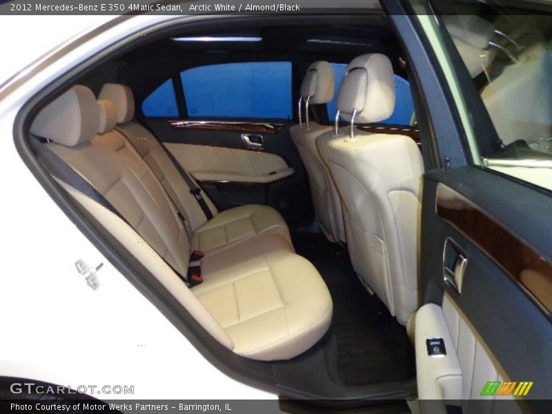 Arctic White / Almond/Black 2012 Mercedes-Benz E 350 4Matic Sedan