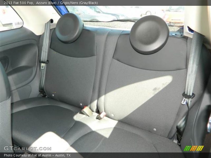 Rear Seat of 2013 500 Pop