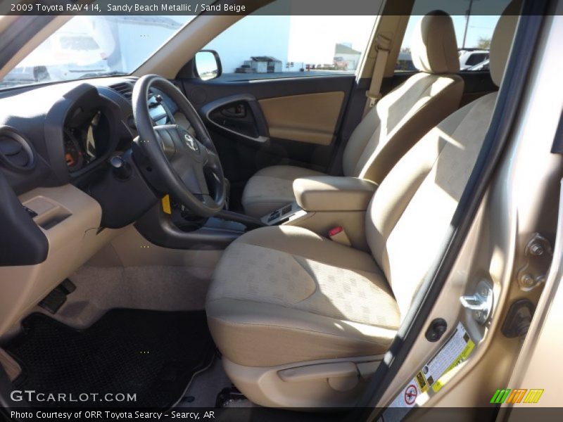 Sandy Beach Metallic / Sand Beige 2009 Toyota RAV4 I4
