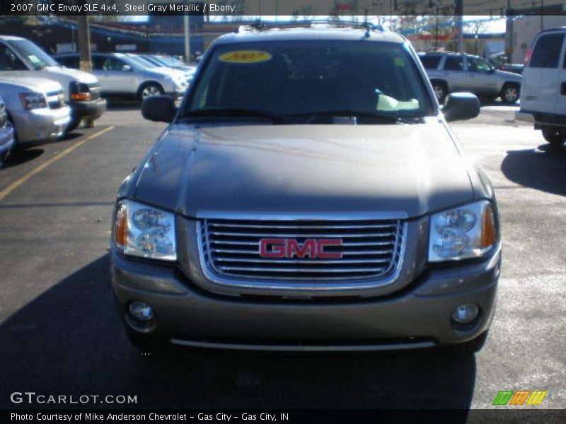 Steel Gray Metallic / Ebony 2007 GMC Envoy SLE 4x4