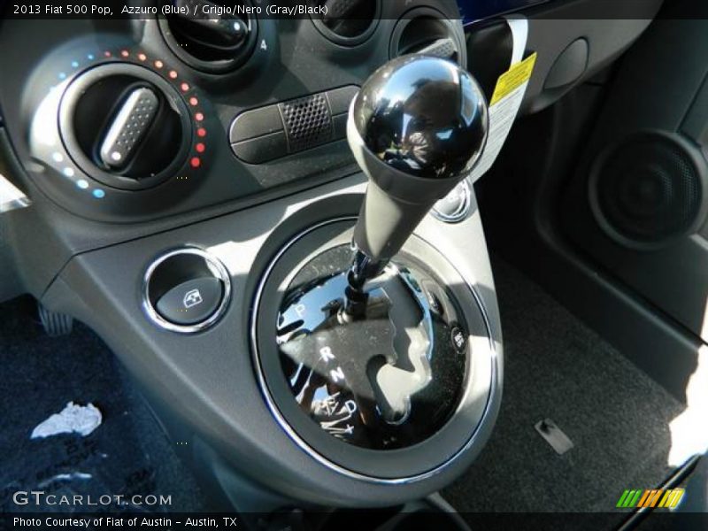 2013 500 Pop 6 Speed Automatic Shifter
