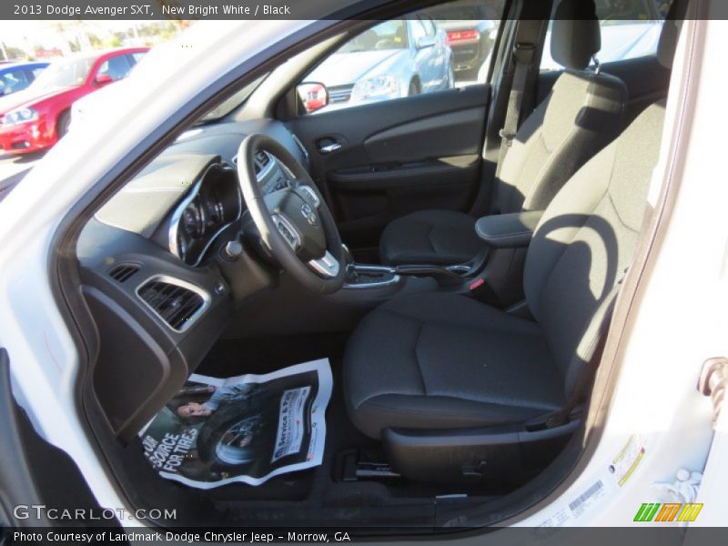 New Bright White / Black 2013 Dodge Avenger SXT