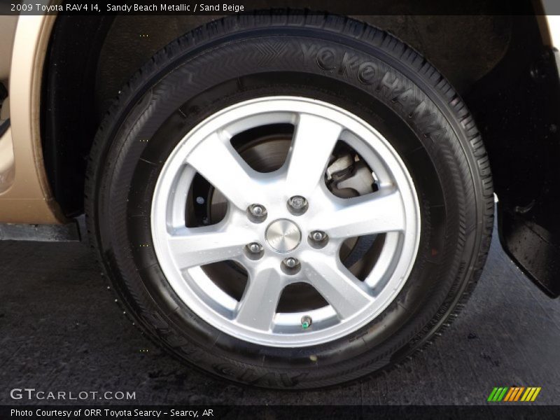 Sandy Beach Metallic / Sand Beige 2009 Toyota RAV4 I4