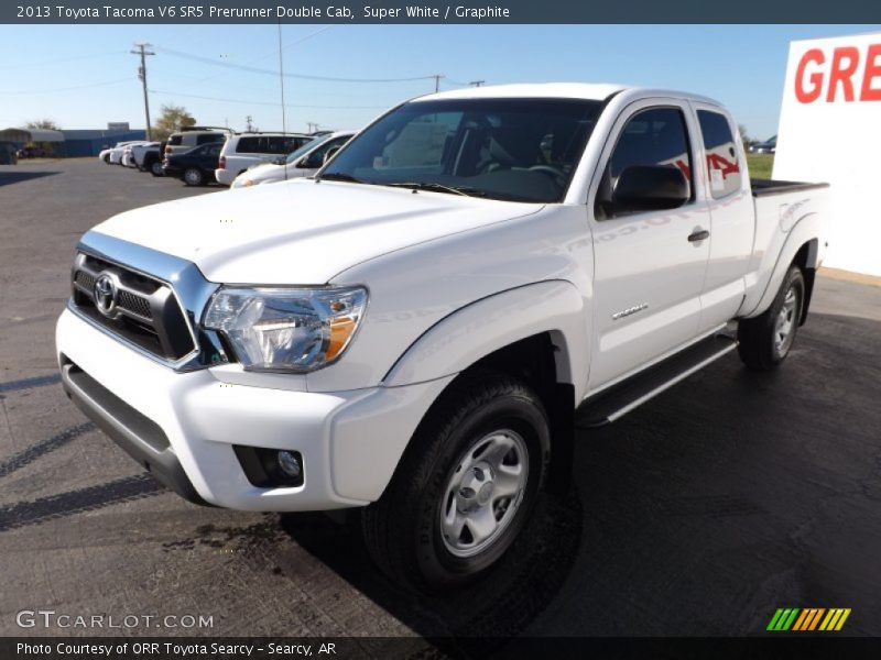 Front 3/4 View of 2013 Tacoma V6 SR5 Prerunner Double Cab