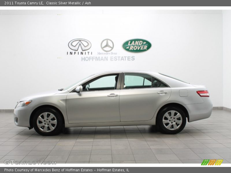 Classic Silver Metallic / Ash 2011 Toyota Camry LE