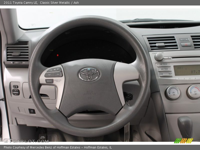 Classic Silver Metallic / Ash 2011 Toyota Camry LE