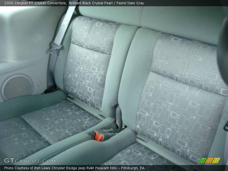 Rear Seat of 2006 PT Cruiser Convertible