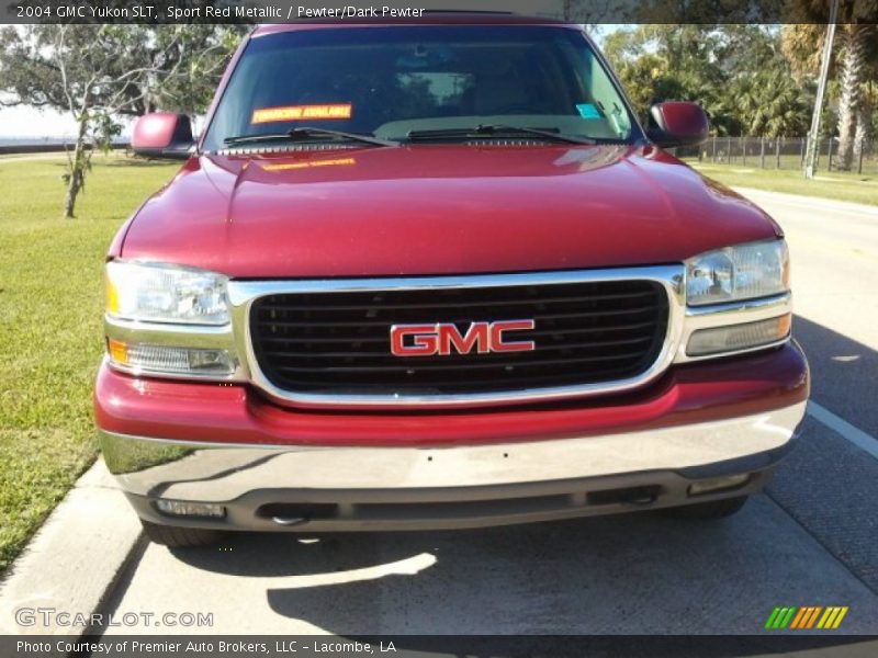 Sport Red Metallic / Pewter/Dark Pewter 2004 GMC Yukon SLT