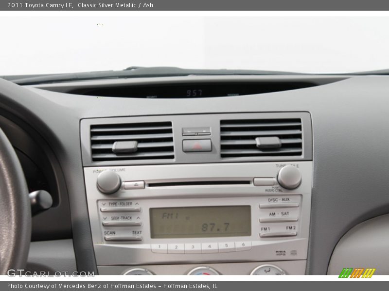Classic Silver Metallic / Ash 2011 Toyota Camry LE