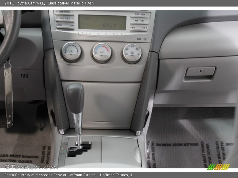 Classic Silver Metallic / Ash 2011 Toyota Camry LE