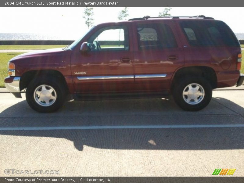 Sport Red Metallic / Pewter/Dark Pewter 2004 GMC Yukon SLT