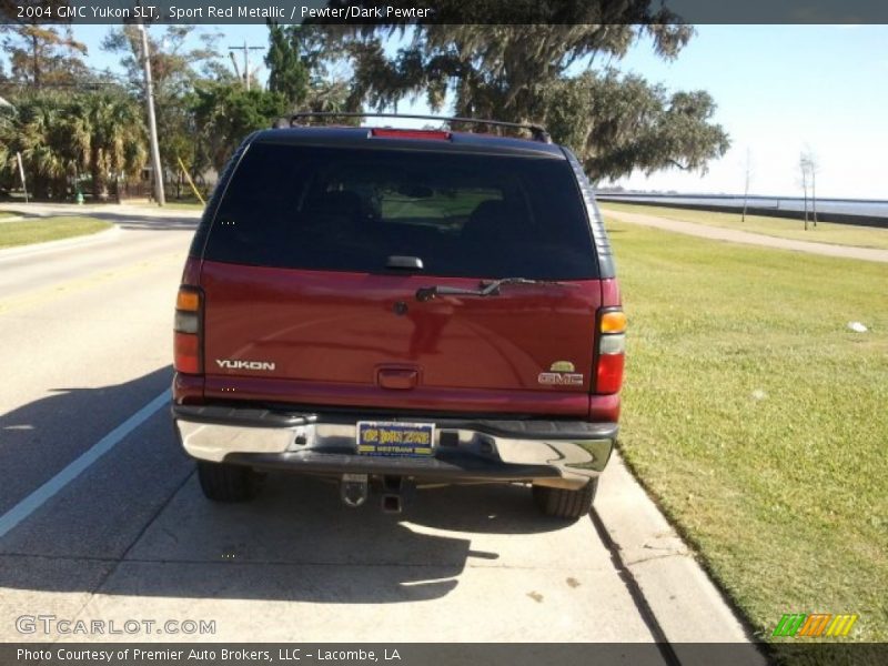 Sport Red Metallic / Pewter/Dark Pewter 2004 GMC Yukon SLT