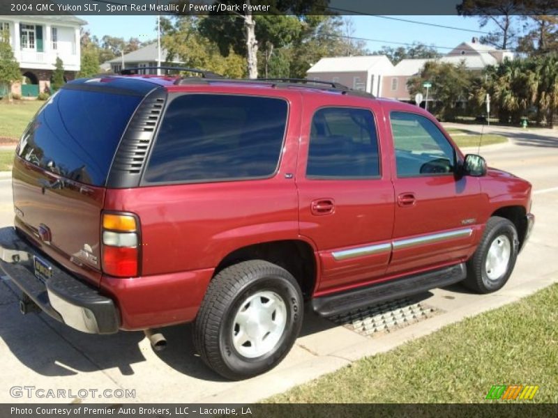 Sport Red Metallic / Pewter/Dark Pewter 2004 GMC Yukon SLT