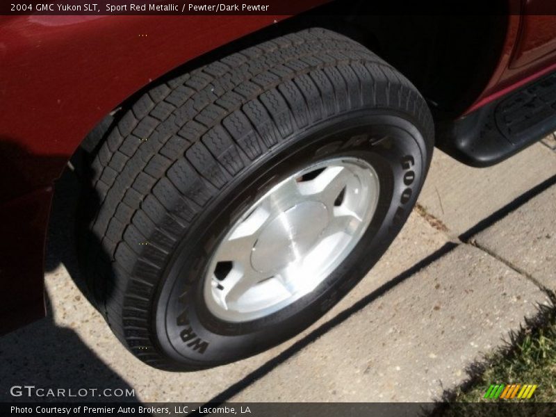 Sport Red Metallic / Pewter/Dark Pewter 2004 GMC Yukon SLT