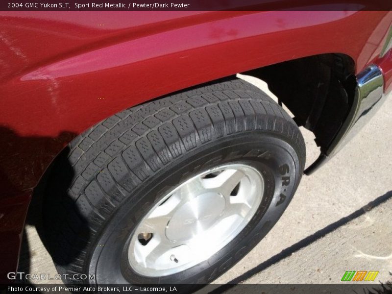 Sport Red Metallic / Pewter/Dark Pewter 2004 GMC Yukon SLT