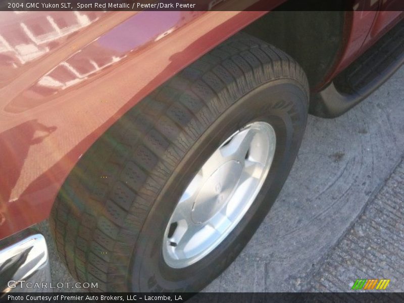 Sport Red Metallic / Pewter/Dark Pewter 2004 GMC Yukon SLT