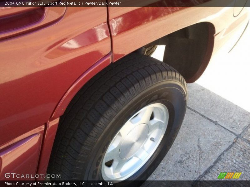 Sport Red Metallic / Pewter/Dark Pewter 2004 GMC Yukon SLT