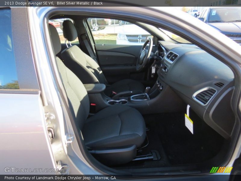 Billet Silver Metallic / Black 2013 Dodge Avenger SE V6