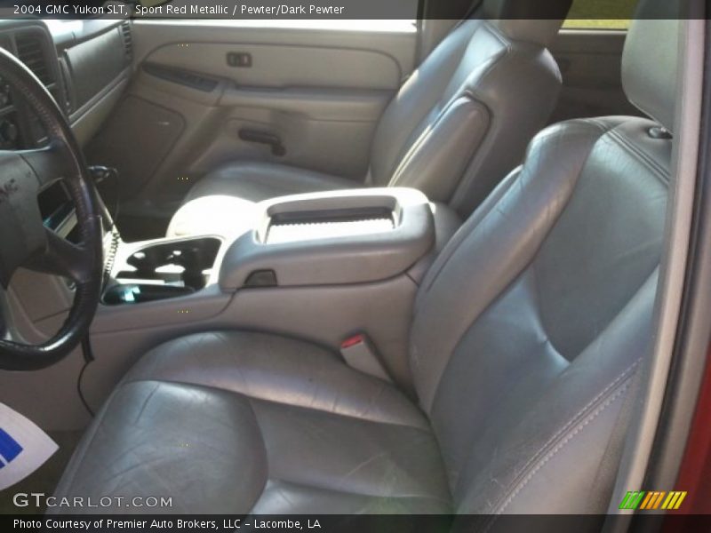 Sport Red Metallic / Pewter/Dark Pewter 2004 GMC Yukon SLT