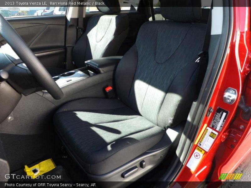 Barcelona Red Metallic / Black 2013 Toyota Venza LE