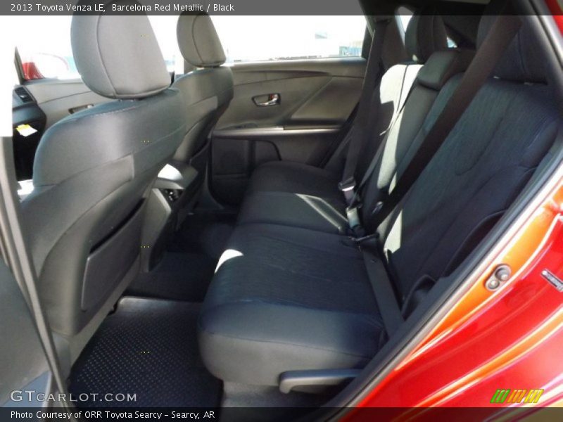 Barcelona Red Metallic / Black 2013 Toyota Venza LE