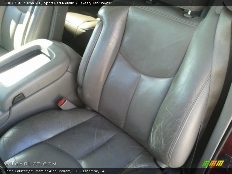 Sport Red Metallic / Pewter/Dark Pewter 2004 GMC Yukon SLT