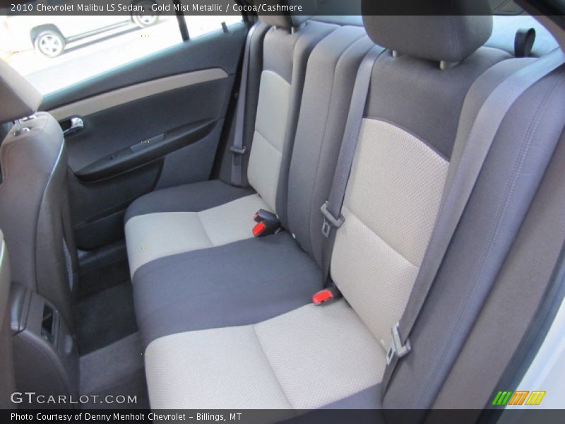Gold Mist Metallic / Cocoa/Cashmere 2010 Chevrolet Malibu LS Sedan
