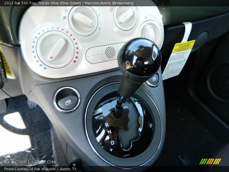  2013 500 Pop 6 Speed Automatic Shifter