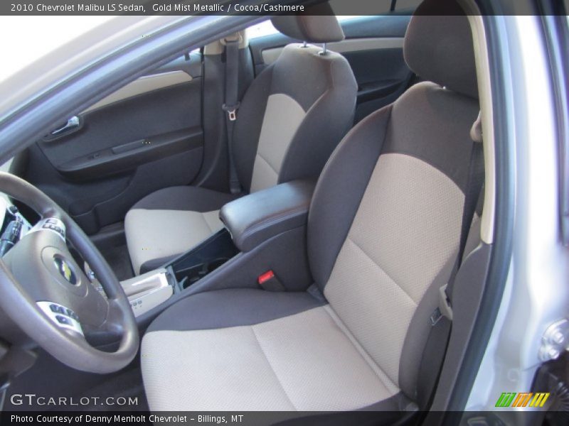 Gold Mist Metallic / Cocoa/Cashmere 2010 Chevrolet Malibu LS Sedan
