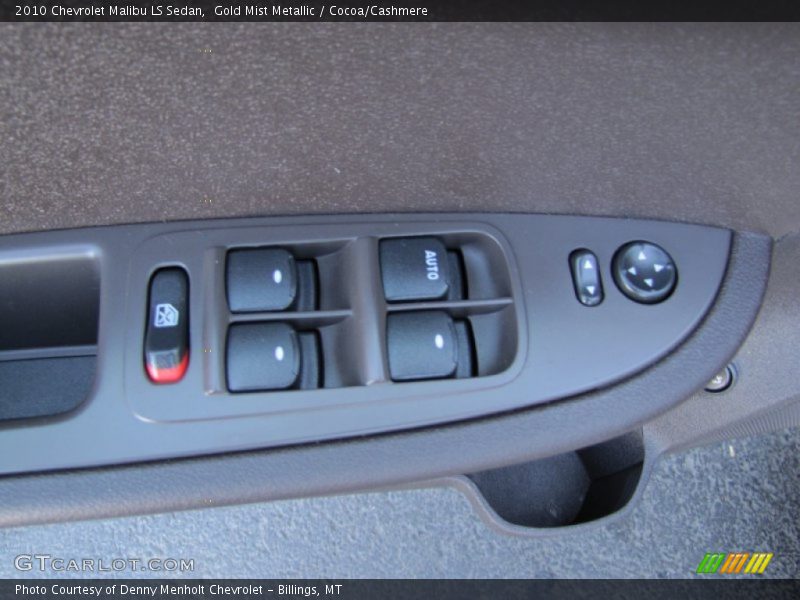 Gold Mist Metallic / Cocoa/Cashmere 2010 Chevrolet Malibu LS Sedan