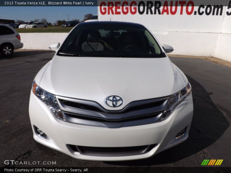 Blizzard White Pearl / Ivory 2013 Toyota Venza XLE
