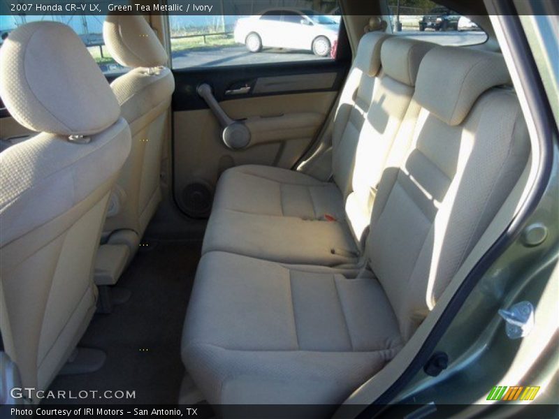 Green Tea Metallic / Ivory 2007 Honda CR-V LX