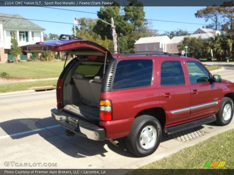 Sport Red Metallic / Pewter/Dark Pewter 2004 GMC Yukon SLT