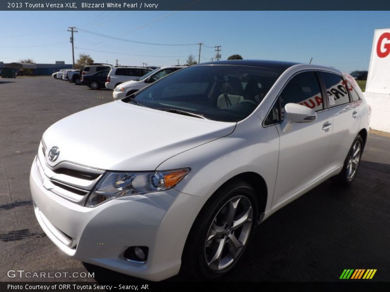 Blizzard White Pearl / Ivory 2013 Toyota Venza XLE