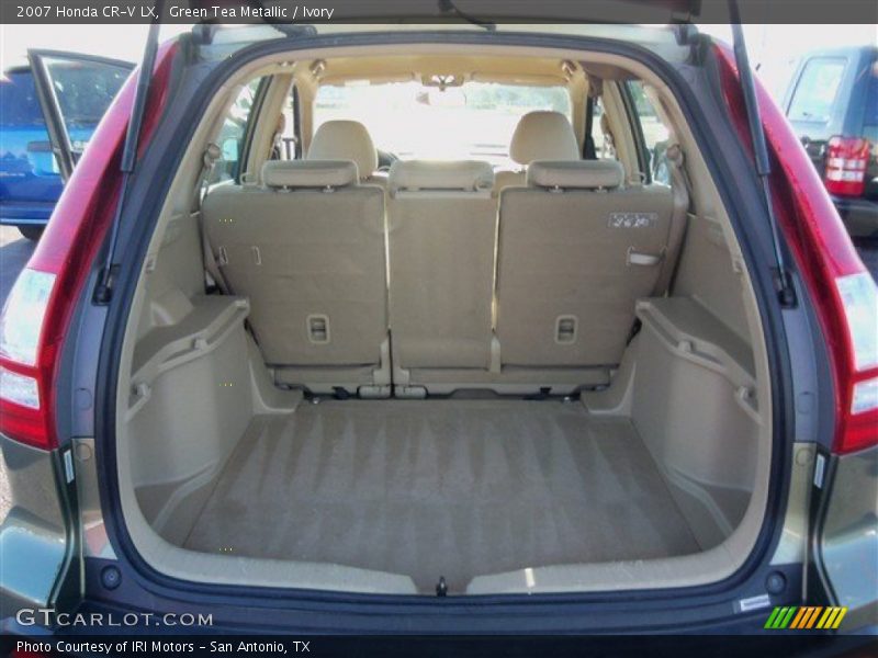 Green Tea Metallic / Ivory 2007 Honda CR-V LX