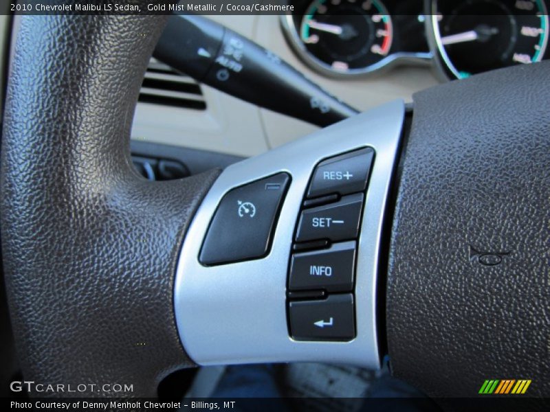 Gold Mist Metallic / Cocoa/Cashmere 2010 Chevrolet Malibu LS Sedan