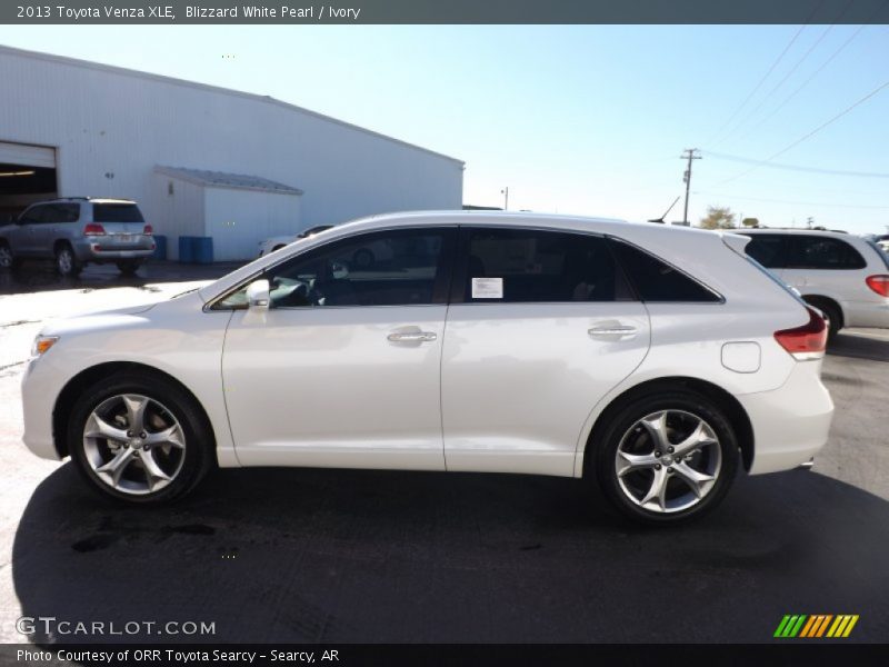Blizzard White Pearl / Ivory 2013 Toyota Venza XLE