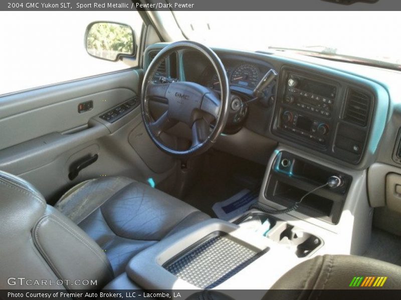 Sport Red Metallic / Pewter/Dark Pewter 2004 GMC Yukon SLT